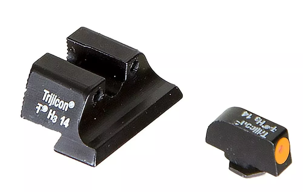 Trijicon Night Sight Set Hd - Orange Outline For Glock 21