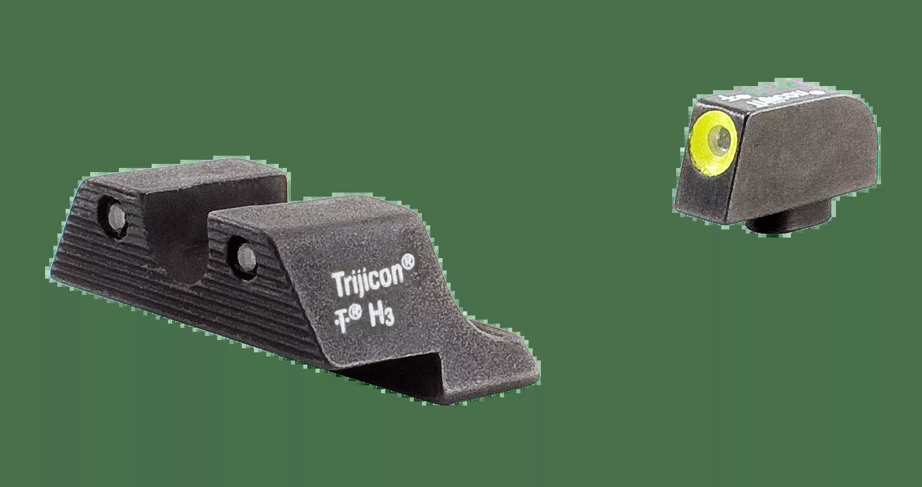 Trijicon Night Sight Set Hd – Yellow Outline For Glock 17