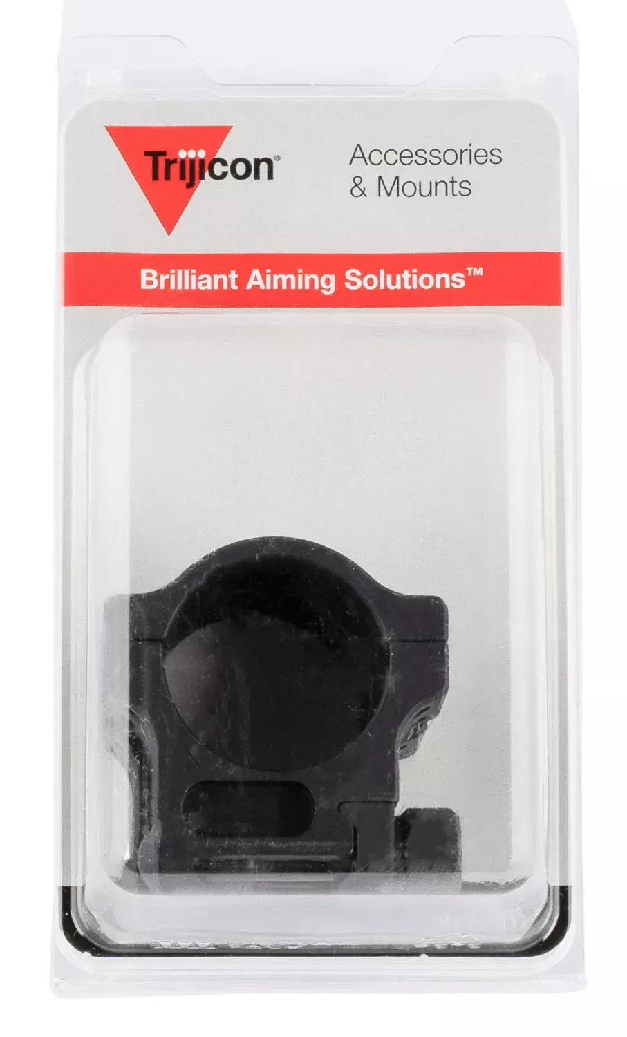 Trijicon Scope Ring SetPicatinny Rail Medium 30mm Tube Black Hardcoat Anodized Aluminum