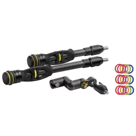 Trophy Ridge 6" + 8" Hitman and Sidemount Stabilizer Kit