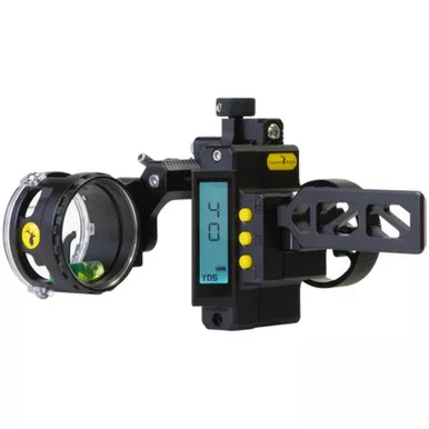 Trophy Ridge AS701DR19BL Digital React Bridge Lock Sight, .019, Black, Right Hand