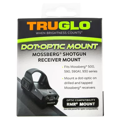 TRUGLO Dot-Optic Mossberg 500/590 Shotgun Receiver Mount (TG8955M2)
