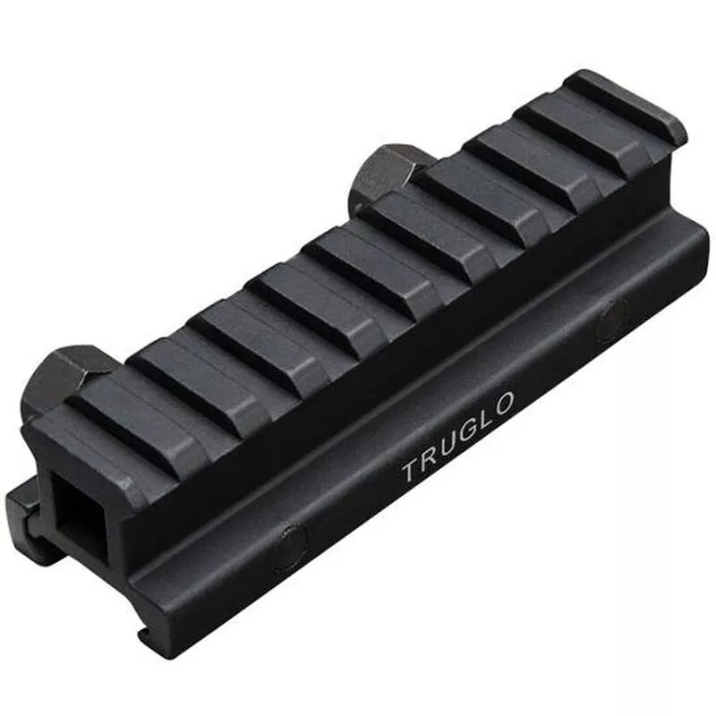 TruGlo One Piece Riser Mount .75″ Height Picatinny #TG8980B