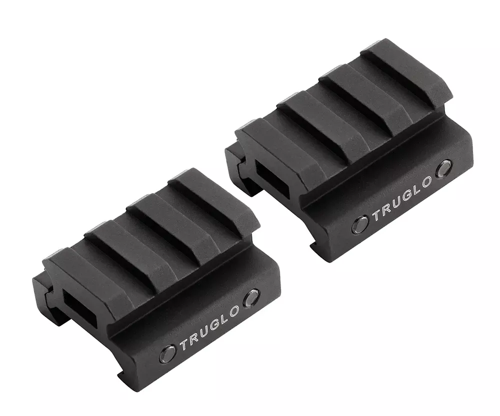 TruGlo Riser MountBlack Hardcoat Anodized AR-Platform Picatinny Rail