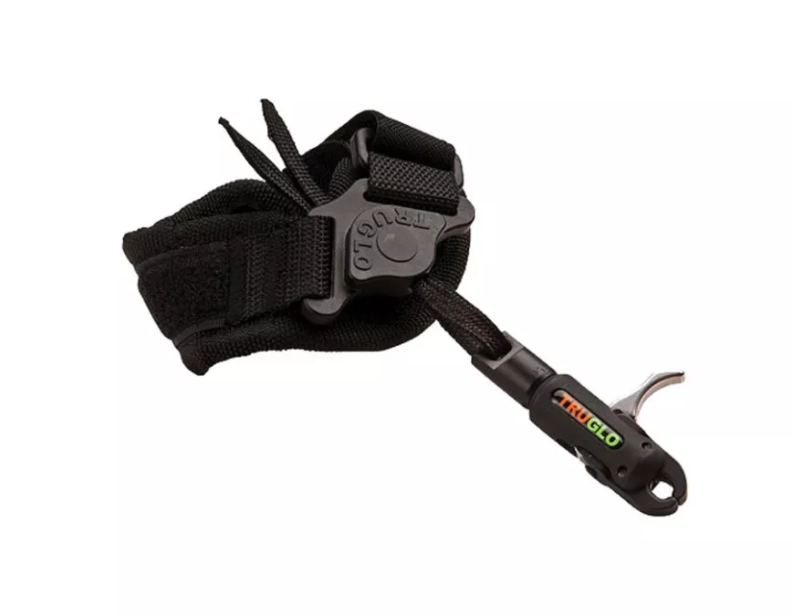 TruGlo Speed Shot XS Jr Release Aid Velcro Strap Black