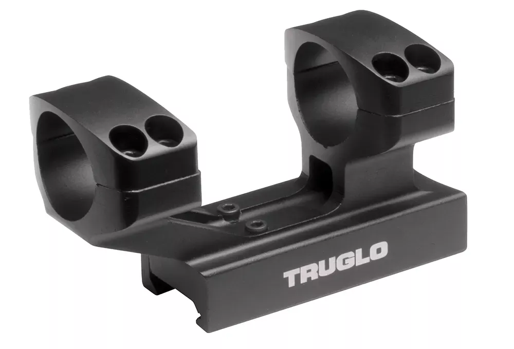 Truglo Tactical Scope Mount For AR-Style 1-Piece Black Finish