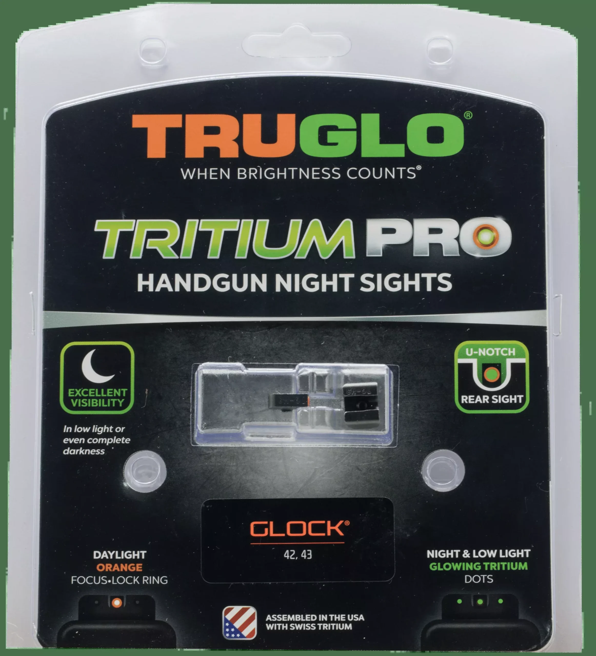 Truglo Tritium Pro Handgun Sights Smith & Wesson M&p Set