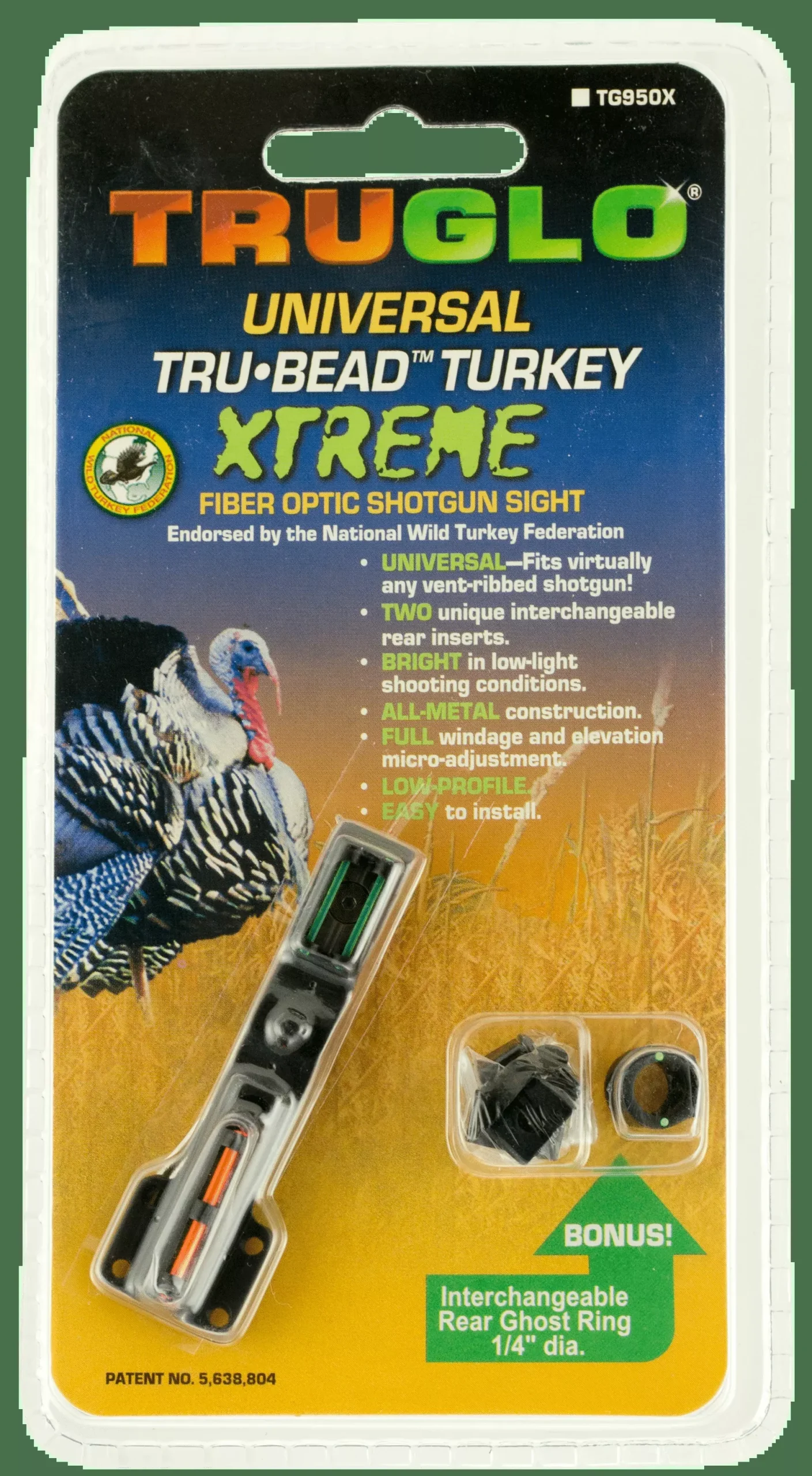 Truglo Trubead Xtreme Turkey Sights Universal Ghost