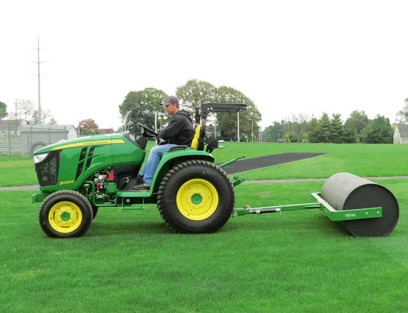 TurfTime Heavy Duty Turf Rollers | Advantage Rollers (AR-24 Series) | Width 66″-150″ | Horsepower 40-75 HP | Hydraulic Flow 12-18 GPM | For Tractors & Skid Steers