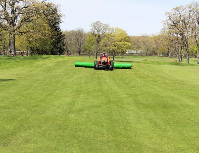 TurfTime Triple Gang Fairway Roller | Advanced Rollers (AR-3G Series) | Working Width 36″-84″ | Horsepower 40-90 HP | For Tractors