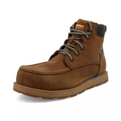 TWISTED X Men’s 6in CellStretch Wedge Sole Lion Tan Boot (MCAXNW1)