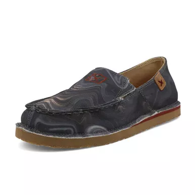TWISTED X Women's Slip-On Gray Multi Loafer (WCL0017)