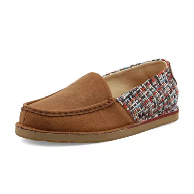 TWISTED X Women's Slip-On Tan/Multi Loafer (WCL0016)