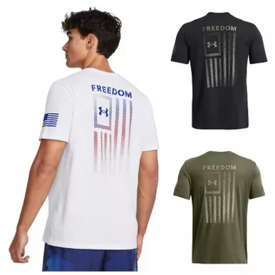 Under Armour 1382973 Men’s UA Freedom Flag Gradient T-Shirt
