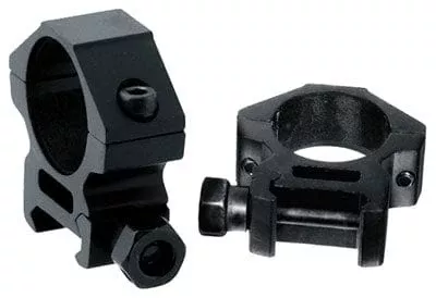 Utg Rings 30mm Low Profile - Matte Black Picatinny/weaver