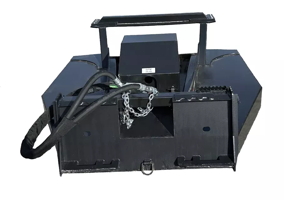Utilitough Hydraulic Rotary Brush Cutter | 60″ & 72″ Width | Mid, Standard & High Flow | 18-45 GPM | For Skid Steers & Compact Track Loader