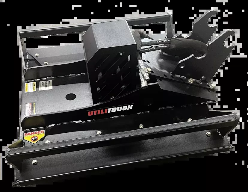 Utilitough Hydraulic Rotary Brush Cutter | Width 42″ & 48″ | Low, Mid & Standard Flow Model | Machine Size 3-10 Tons | For Excavators