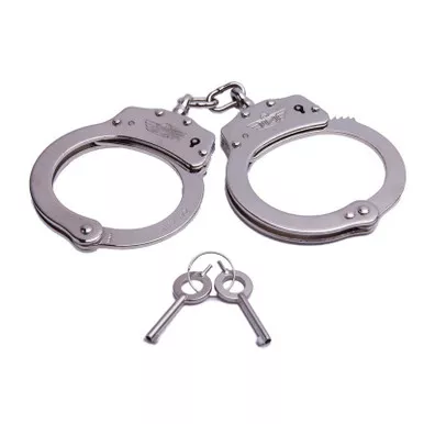 UZI HC-C Chain-Linked Handcuffs – Locking Mechanism w/ 22 Locking Positions