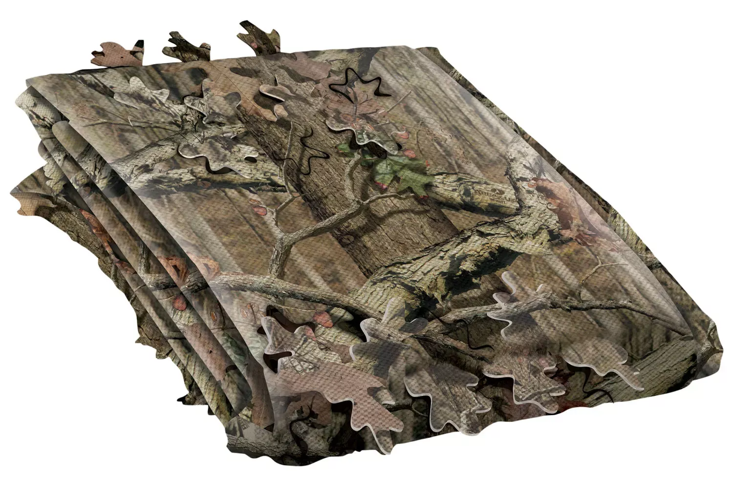 Vanish Omnitex 3D Blind Fabric Mossy Oak Break-Up Infinity 12′ L x 56″ W Polypropylene with Die-Cut Leafy Pattern