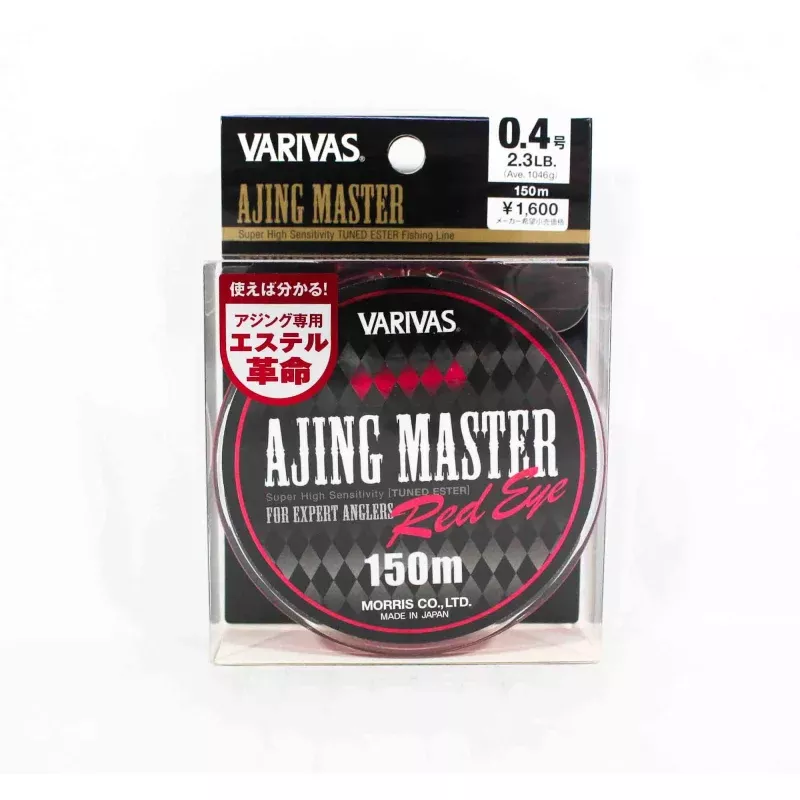 Varivas Ester Line Ajing Master Red Eye 150m 0.4, 2.3lb (8746)
