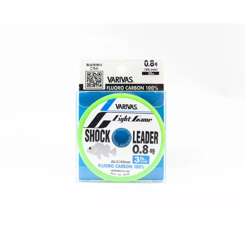 Varivas Fluorocarbon Light Game Shock Leader Line 30m 3lb (5125)