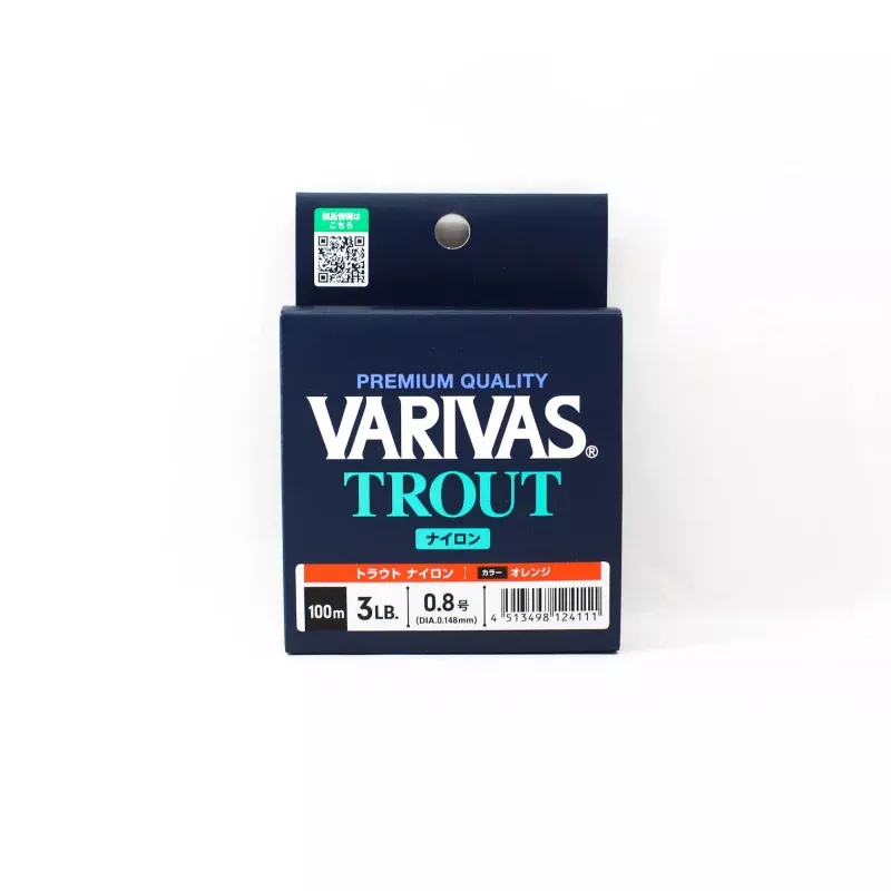 Varivas Nylon Trout Standard Line Orange 100m 3lb (4111)