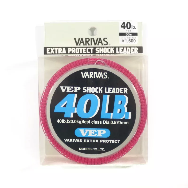 Varivas Nylon VEP Shock Leader Line 50m 40lb (6507)