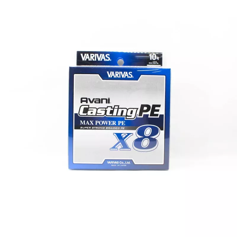 Varivas P.E Line New Avani Max Power Casting X8 300m P.E 10 137lb (7716)