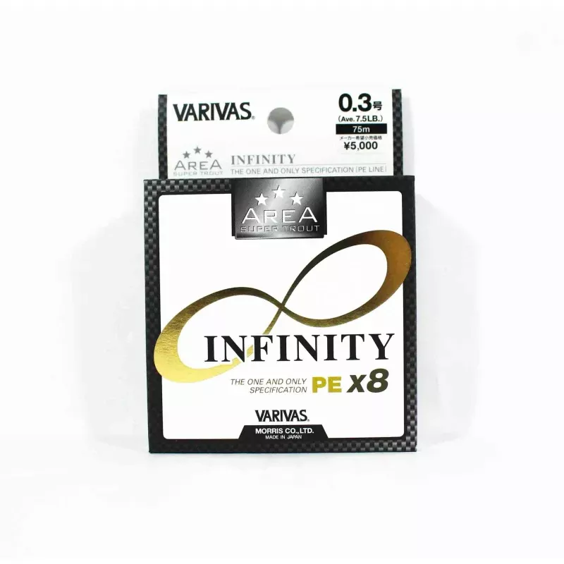 Varivas P.E Line Super Trout Area Infinity X8 75m P.E 0.3 7.5lb (2200)