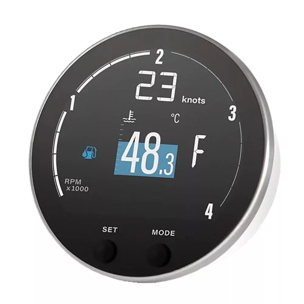 Veratron 85mm (3-3/8″) VMH-35D Diesel Multifunction Gauge – B00171101