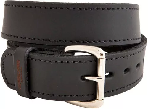 Versacarry Double Ply Leather – Belt 48″x1.5″ Heavy Duty Blk<