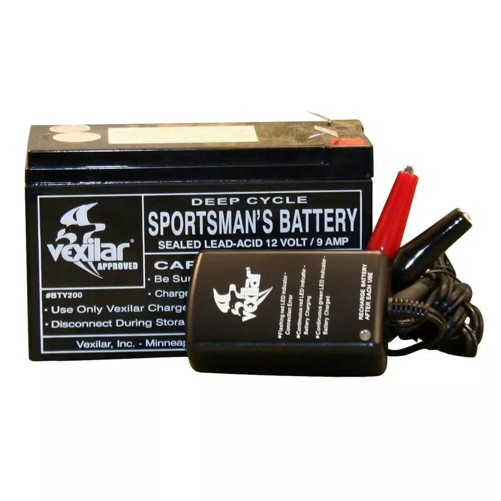 Vexilar Battery & Charger – V-120