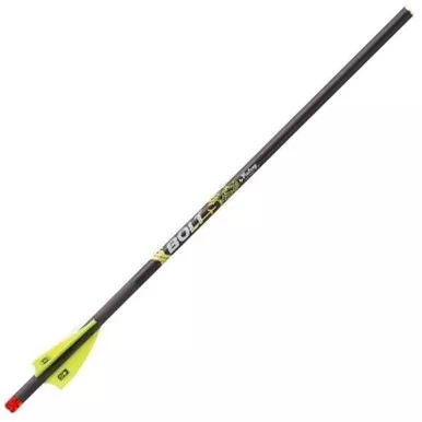 Victory Archery x- Crossbow Moon Nock Bolts (3 Pack), Black, 20"