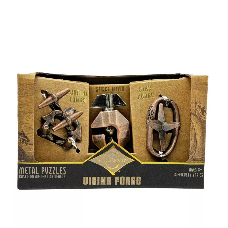 Viking Forge – Metal Puzzle 3-Pack
