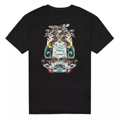 VIKTOS Men's Guns and Rum Black T-Shirt (18139)