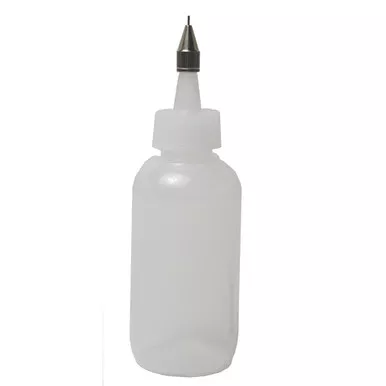 Vista 8207 Glue Bottle with Tips, 2 Ounce, Clear