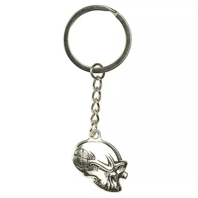 Voodoo Tactical 07-1101000000 Stainless Steel Skull Keychain