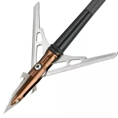 Wac'Em Broadhead Fixed 3 Blade 100 Grain 3 Pack