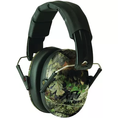 Walker's Pro Low Profile Mossy Oak Folding Earmuffs (GWP-FPM1-CMO)