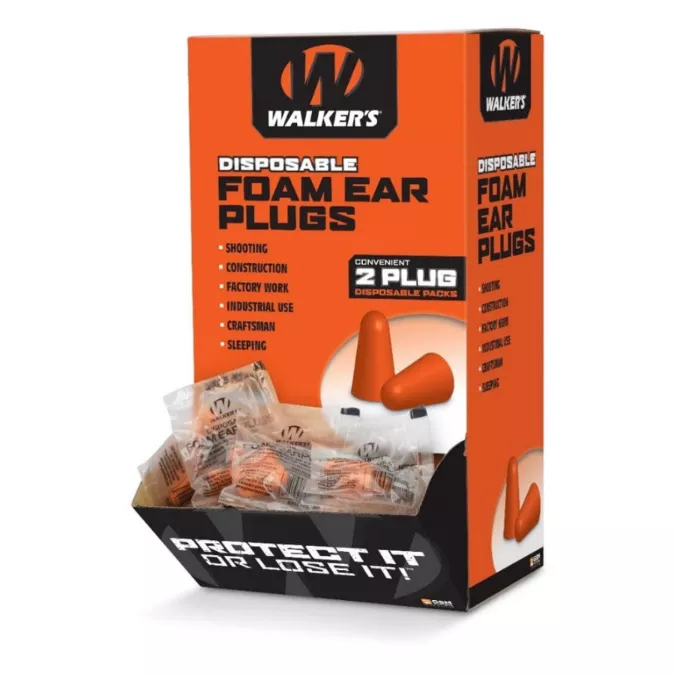Walkers Foam Ear Plugs (200 Pack)