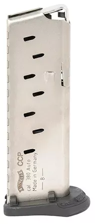 Walther Magazine for Walther CCP M2 .380ACP 8rd Stainless 50862002