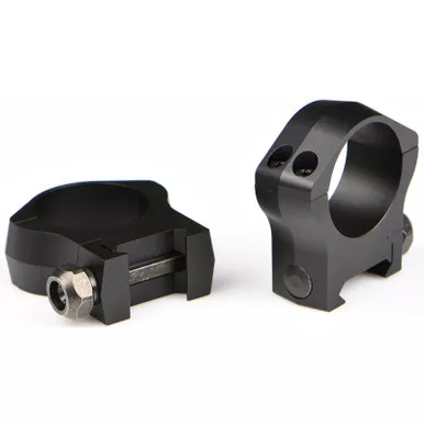 Warne 30mm Mountain Tech Picatinny-Style (STANAG) Rings Matte Medium