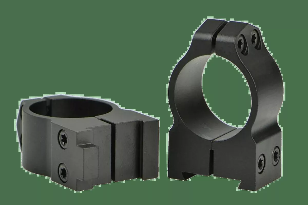 Warne Maxima Vertical Pa Scope Rings Cz 527 Matte Black 1 In. Medium