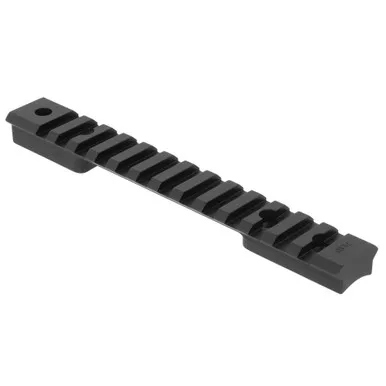 WARNE Mountain Tech Black Anodized Tactical Rail for Howa/Vanguard LA (7651M)