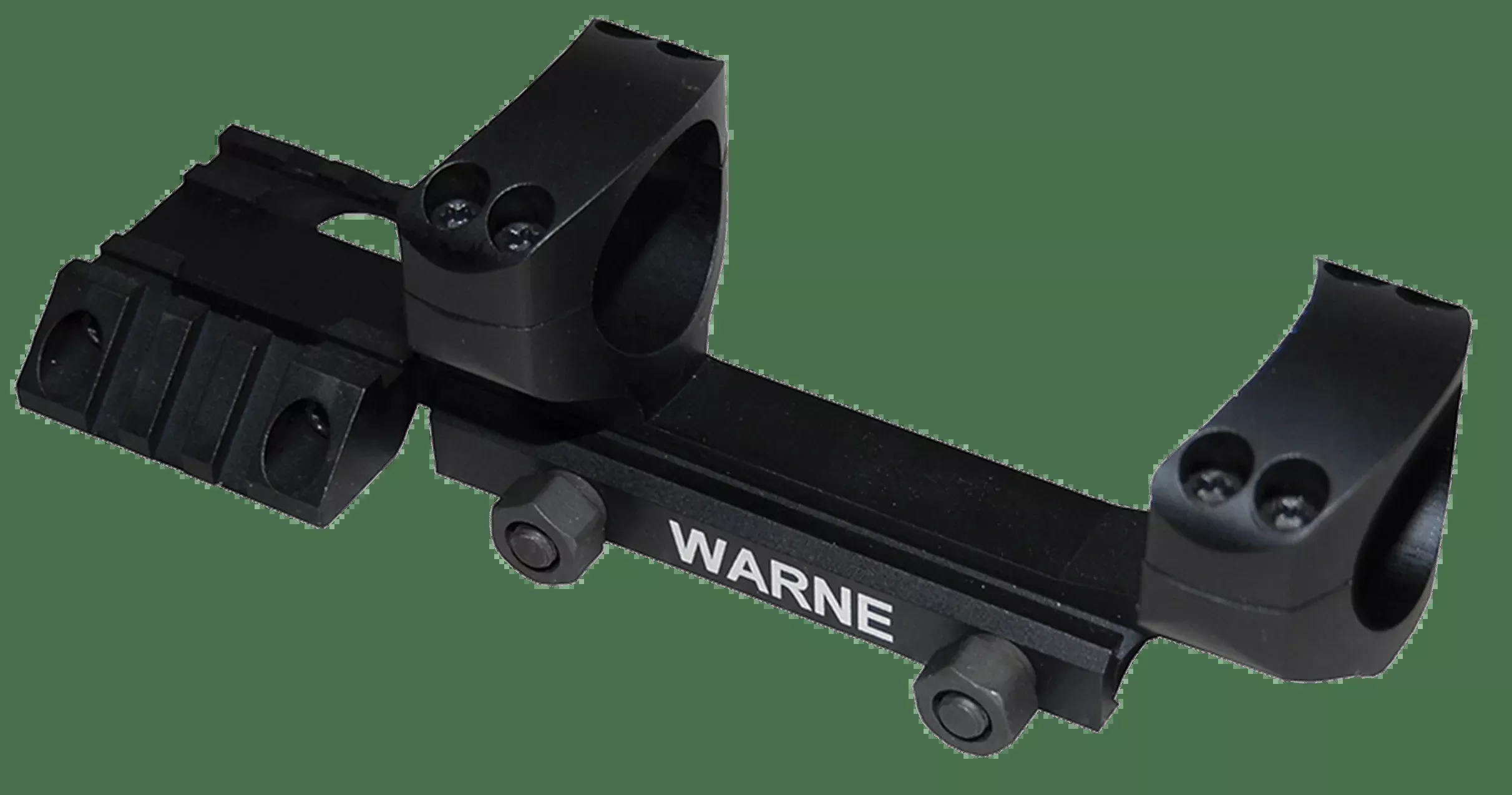 Warne Ramp Mount 1" Tactical - Picatinny Black