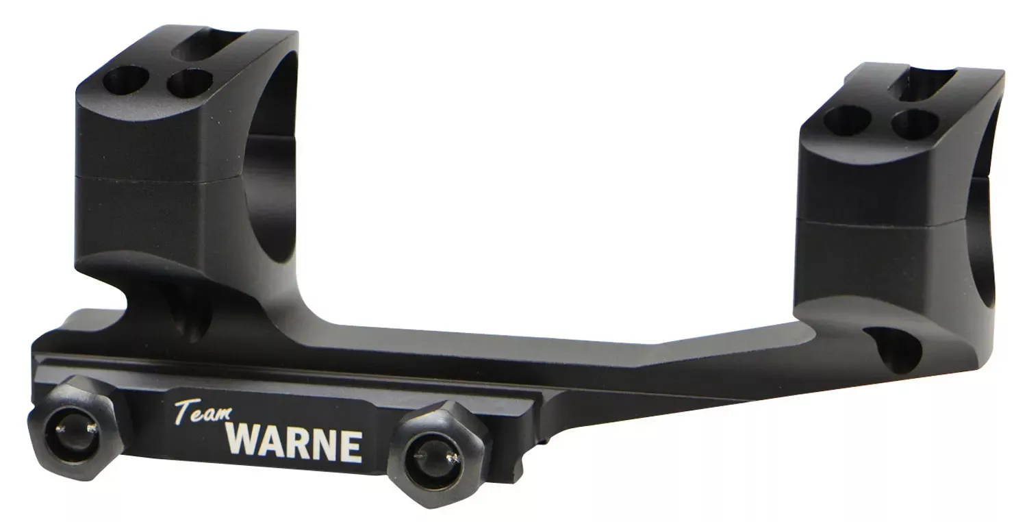 Warne SKEL Scope Mount/Ring Combo For MSR Extended 30mm 20 MOA Black