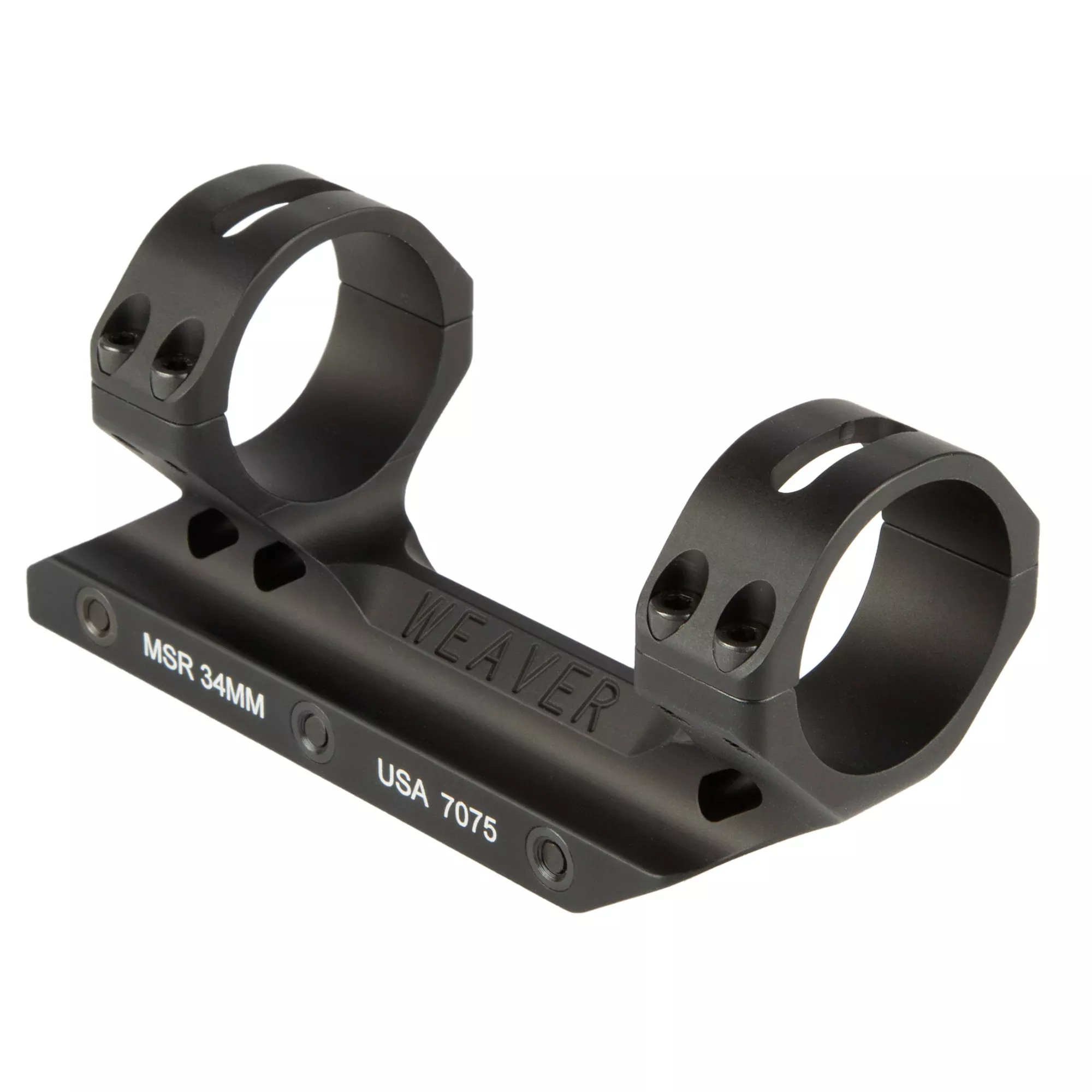 Weaver Fixed Msr Mount Matte