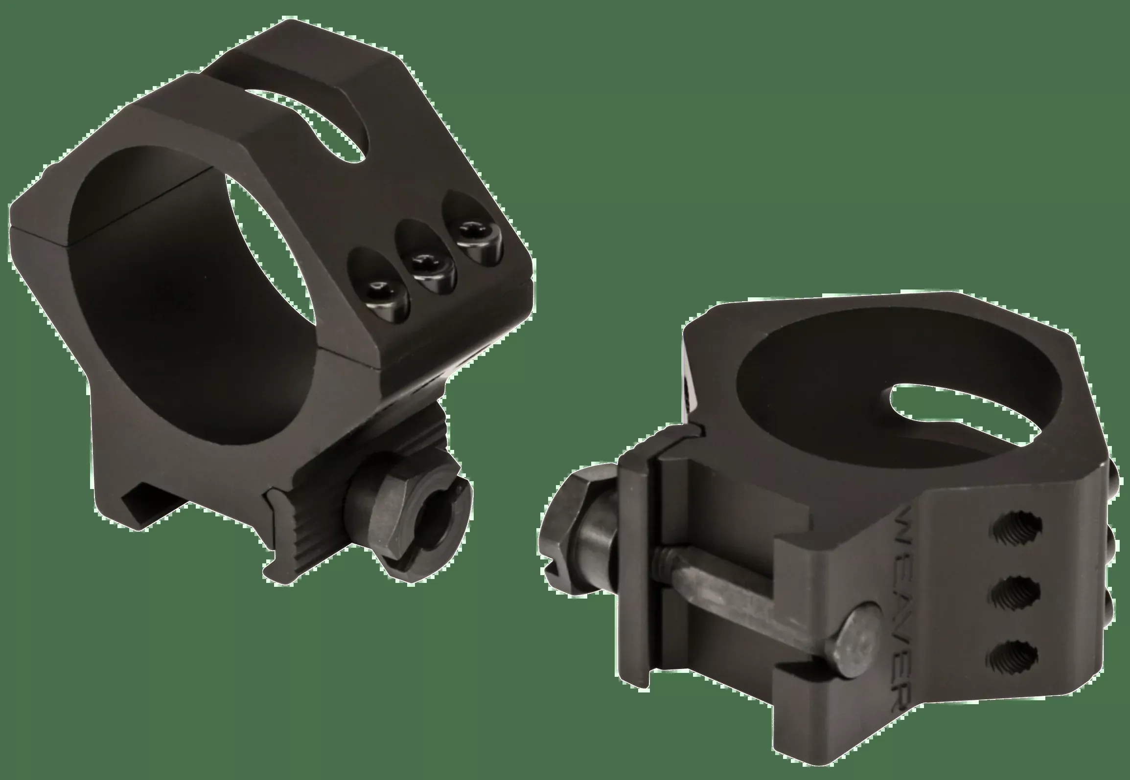 Weaver Rings 6-hole Tactical – Picatinny Low 34mm Matte
