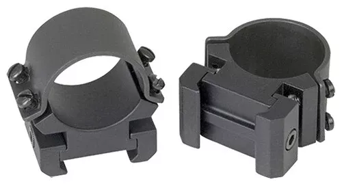 Weaver Rings Detachable Top – Mount Sure-grip 1″ High Black