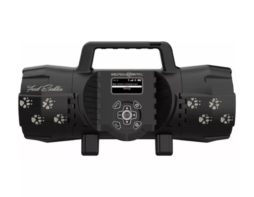 Western Rivers Fred Eichler Game Caller Duel Speaker, Black
